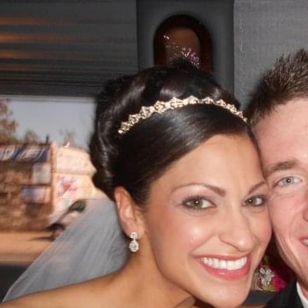 BEL AIRE BRIDAL RHINESTONE TIARA - Picture 6 of 7